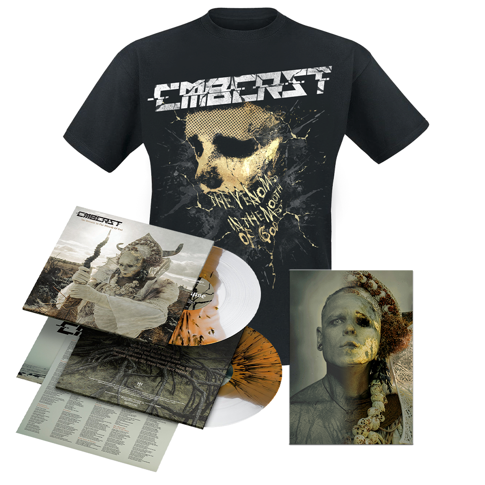 'The Venom In The Mouth Of God' 2LP + Shirt + Masked Venom Morph Portrait