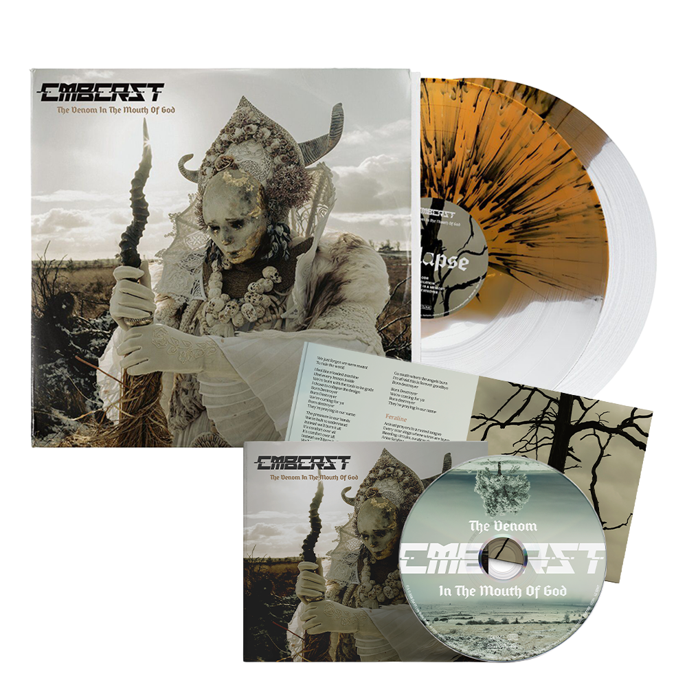 'The Venom In The Mouth Of God' 2LP + CD Digipak