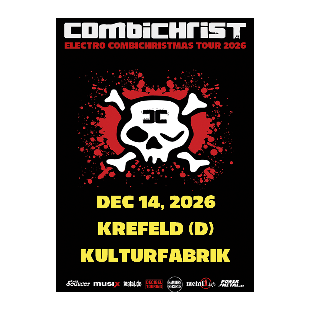Combichrist '14.12.2026' Krefeld, Kulturfabrik