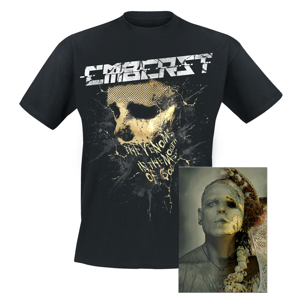 'The Venom In The Mouth Of God'  T-Shirt + Masked Venom Morph Portrait